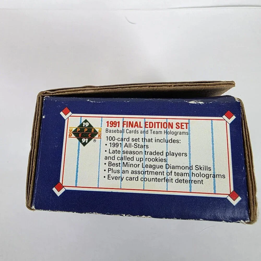 Upper Deck Final Edition Set 1991 Edition Baseball Cards Set